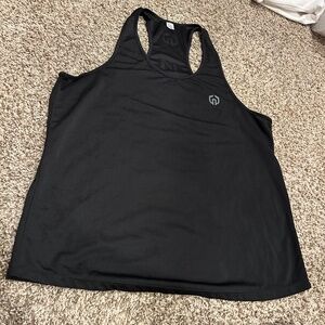 NELEUS Mens Athletic Racerback Tank Top Black Size XL Gym Training